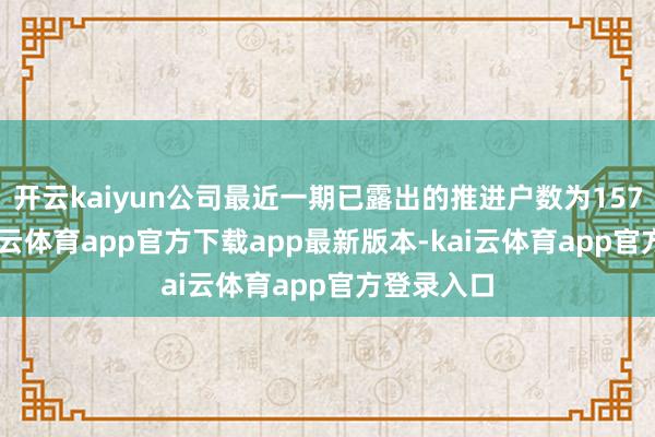 开云kaiyun公司最近一期已露出的推进户数为15709户-kai云体育app官方下载app最新版本-kai云体育app官方登录入口